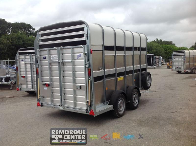 Remorque Bétaillère - IFOR WILLIAMS - TA510 Pont/Porte - Hauteur 2.12 m - PTAC 3500 kg - Reference T-UT20293_1
