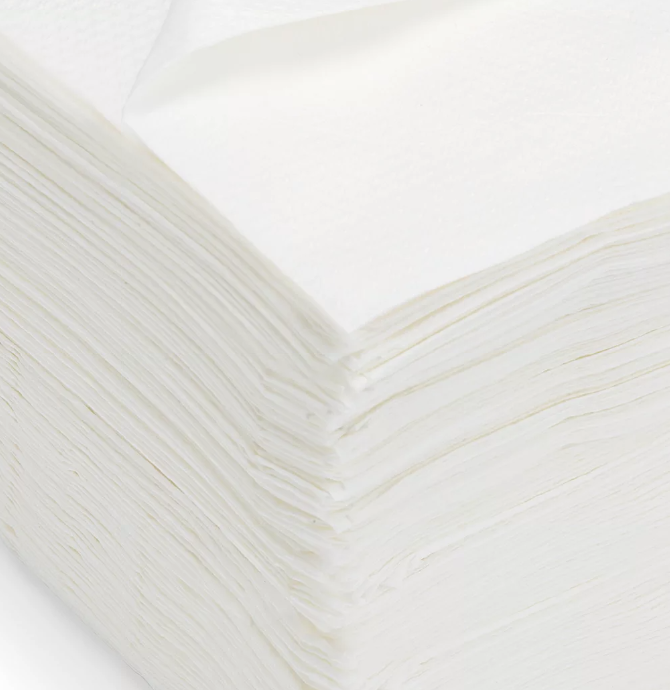 Serviettes de table 1 plis 30x30cm blanc- carton de 4000_1