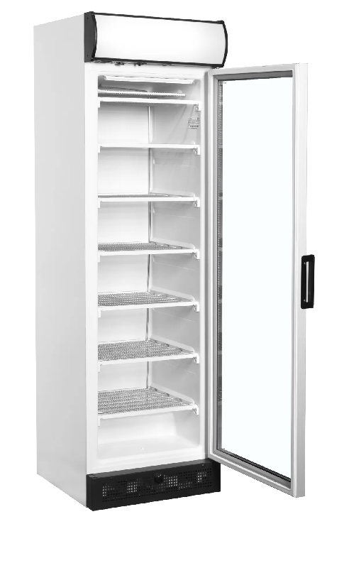 Congélateur vertical vitré UFFS371GCP ( 300 / 270L) Blanc TEFCOLD_1