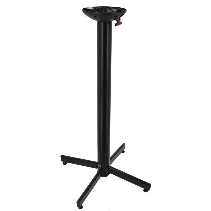 Pied de table mange debout auto ajustable Genève - NOIR_1
