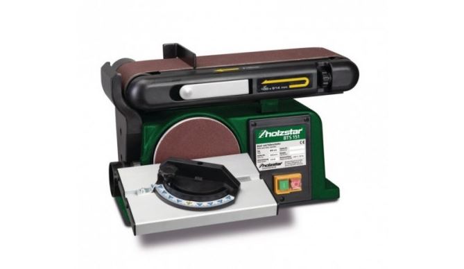 Ponceuse à bande et à disque BTS 151 - 100x915mm Ø150mm - Machine neuve avec bâti en fonte stabilisée_1