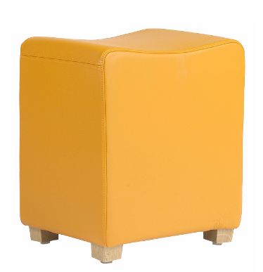 Pouf Martino - Tabouret de restaurant Mobitec - Réf. 9505 - Hauteur 49 cm - Assise en vague et grand choix de revêtements_1