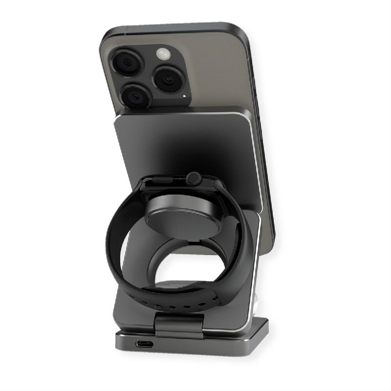 ROLINE Station de charge à induction 3-en-1, pliable, pour appareils SAMSUNG_1