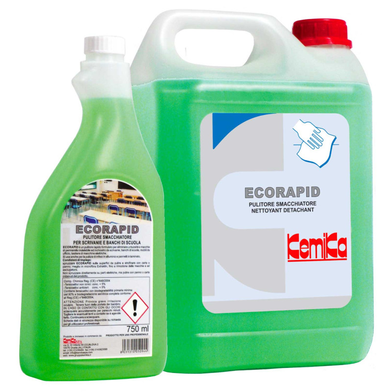 Kemika ecorapid detachant nettoyant bureaux de tables bidon de 5l_1