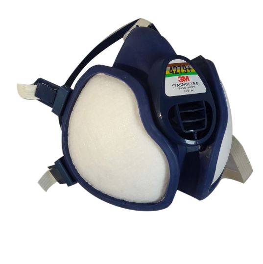 Masque de protection respiratoire 3M adapté aux applications de décapage laser - OAPI_106_1
