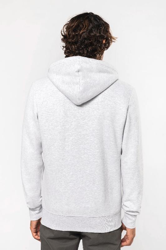 Sweat-shirt zippé à capuche homme - Vintage - Molleton gratté - Réf : KV2306 - Kariban_1