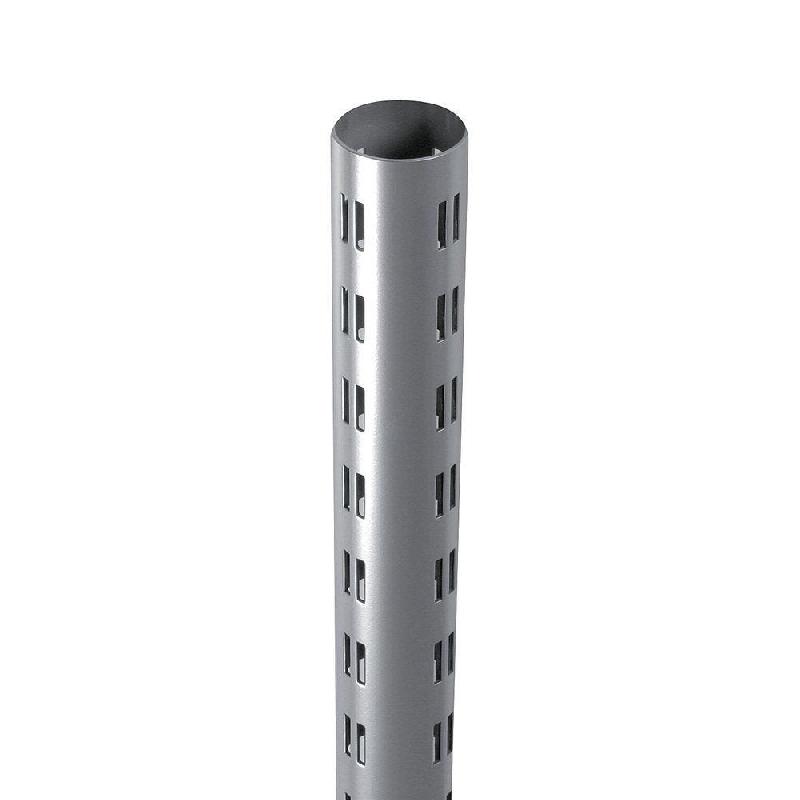 Montant Ø60mm L.2650 mm - Fixation murale ou sur pied - gris alu_1