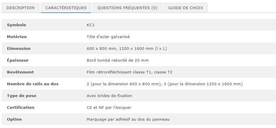 29995 - Panneau de chantier KC1 - virages - dimensions 600 x 800 mm - rétroréfléchissant classe T1 ou T2_1