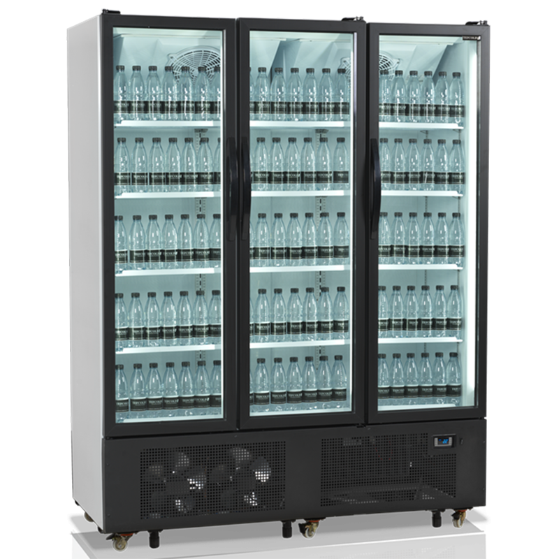 Armoire réfrigérée noire sans canopy 825L | Tefcold - FS1600H_1