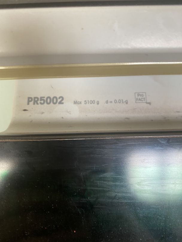 Balance de précision d'occasion pour laboratoire - Mettler Toledo PR5002 - 5100g - 0.01g_1