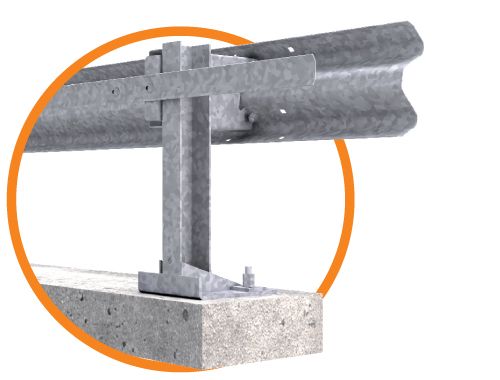 H2-W4 PAB CE P 2 Ondes - Glissière de Sécurité pour Bordure de Pont - Marcegaglia Buildtech_1