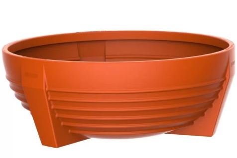 Jardinière Futura en polyéthylène - coloris au choix - 182 litres - 8,5 kg_1
