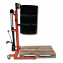 Manutention des fûts métal ou plastique, élévation hydraulique encadrant Référence   WA30A_1