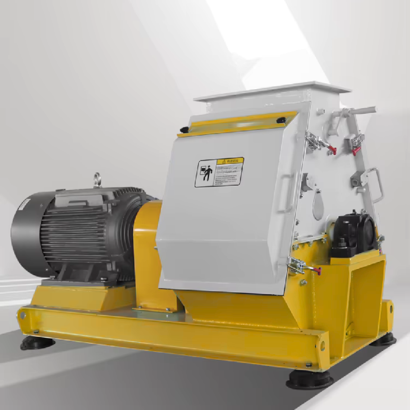 Broyeur Affineur Sciure Bois à Marteaux 75 kW - Haute Capacité 3t/h - Euro Broyage AFSB75_1