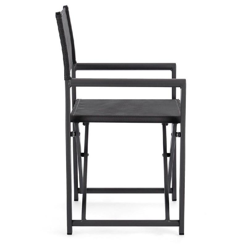 Chaise metteur en scène Taylor anthracite 56 x 48 x 45 cm - par 2_1