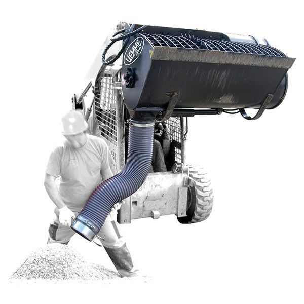 Condor godet malaxeur à béton - cuve et hélices en HARDOX® avec éjection latérale_0