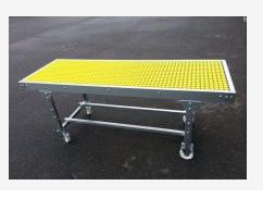 Convoyeur à galets - Absices - Manutention industrielle pour charges légères et petites marchandises_1