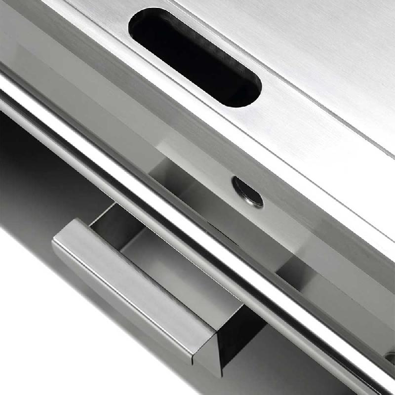 Fry-top Teppanyaki électrique 120 cm acier rectifié 12 kW - Mainho FLE-120/7TY_1