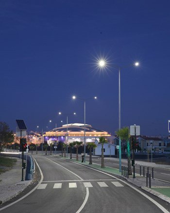 Luminaire d'éclairage public voltana / led / 31 w / 3000 lm / en aluminium / hauteur conseillée 12 m_2