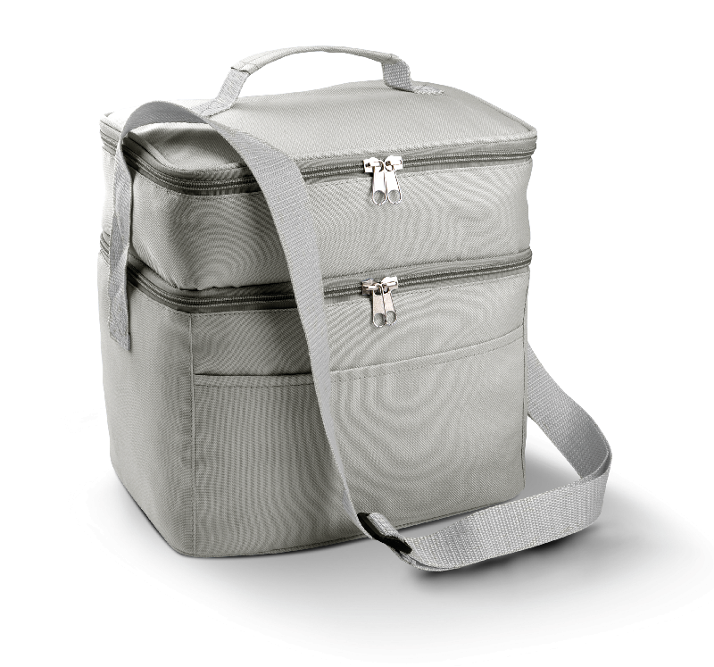 Sac isotherme double compartiment - polyester 600D - Réf: KI0317 - Kimood_1
