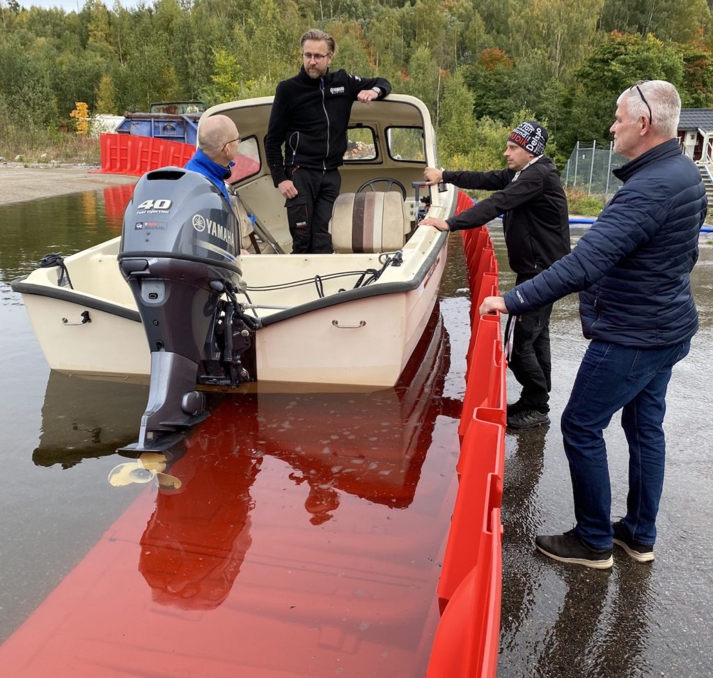Dispositif anti-inondation démontable - Mobile, auto-stable et léger - Noaq Boxwall - Hauteur de protection 1m_1
