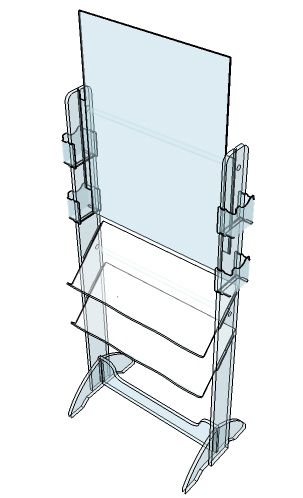 Inaf - meuble présentoir - form x.L. - hauteur : 1 m 80_1