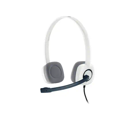 Logitech 981-000350 casque Avec fil Arceau Bureau/Centre d'appels Blanc_1