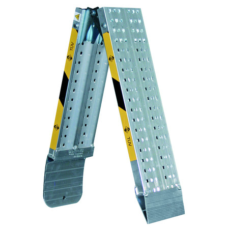 Rampe de chargement légère et pliante Bridgée - Aluminium - 3 longueurs disponibles - Largeur 200 mm_1