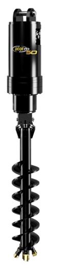 Tarière moto-réducteur pour mini-pelle de 0,8 à pelle de 50 tonnes_1