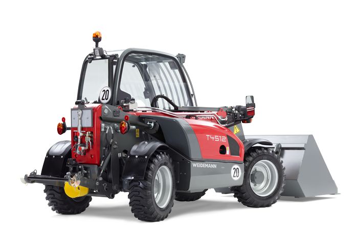 T4512 - Chariot télescopique compact Weidemann - Hauteur de levage et performance uniques_1