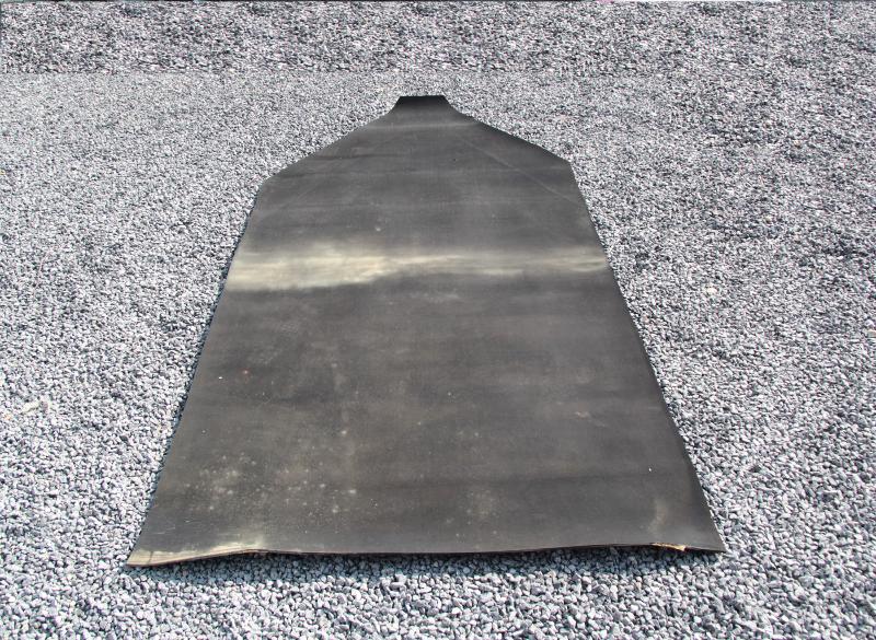 Tapis en caoutchouc pour van 1 place 1/2 - Patrick Remorque - épaisseur 6 mm - 2995x1285 mm_1