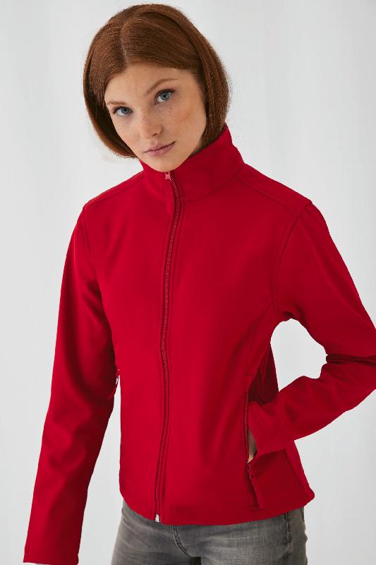 Veste Softshell Femme ID.701 - Réf: CGJWI63 - B&C - Déperlante 2 couches - Zips SBS_1