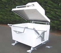 Bac d'équarrissage réfrigéré - 750 litres - Fabrication française_2