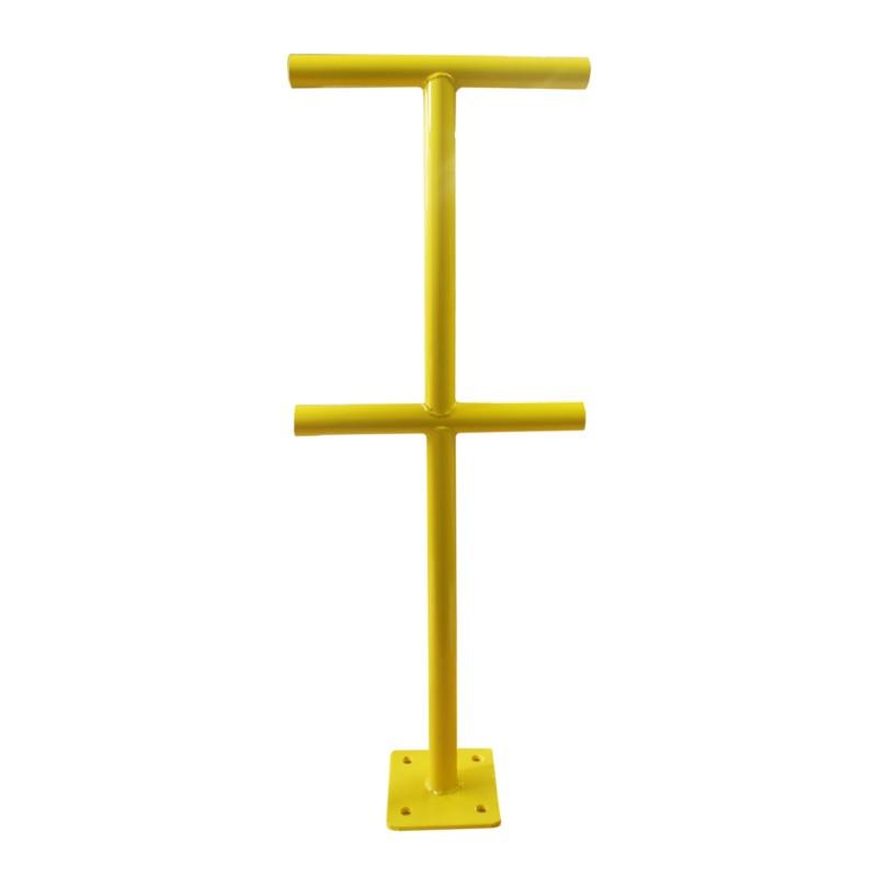 Barrière modulaire en acier - extension longueur 200mm - mâle/femelle - Poteau 2 côtés_1