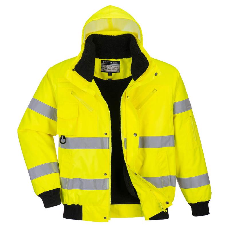 Blouson Bomber Haute Visibilité 3 en 1 C467 Portwest - Jaune / XXL_1