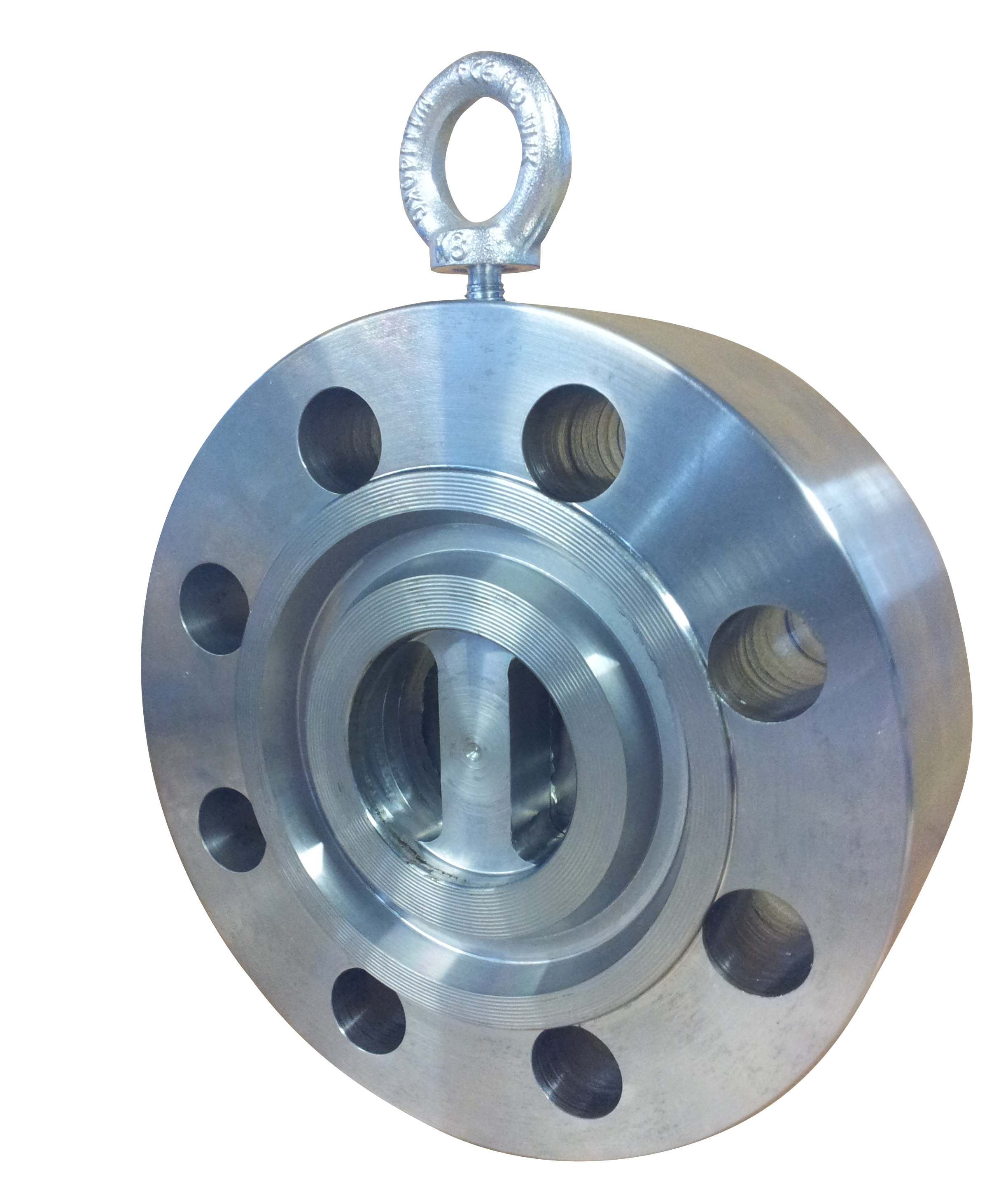 Clapet double battant avec construction en acier ou inox 316L