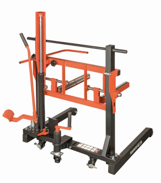 Élévateur hydraulique pour montage/démontage des roues - 600 kg - BH8AC3-600 - inclinable et certifié CE_1