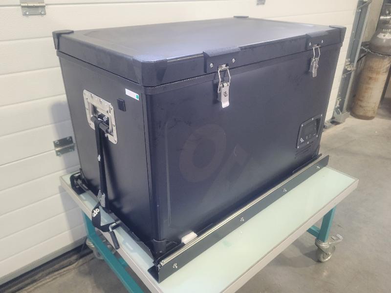 Glacière / congélateur électrique à Compression INDEL B STEEL TB74 - Vesna_1