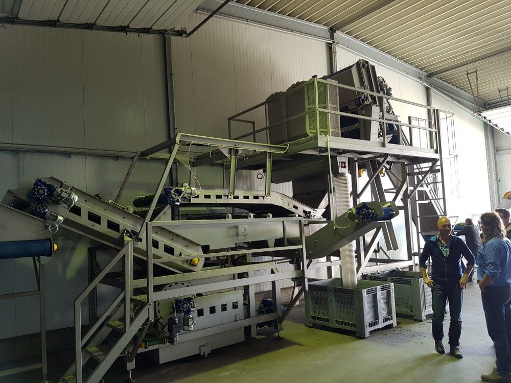 Laveuses industrielles alimentaires - Sweere - par flottaison avec épierrage des haricots verts_1