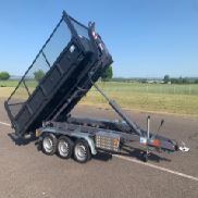 Remorque Ampliroll AP3.5-3 - PTAC 1700 à 2300 kg - Pompe électro-hydraulique double effet_1