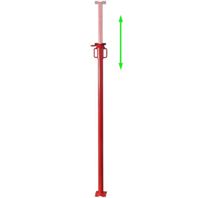 Vidaxl support acrow 280 cm rouge 141976_1