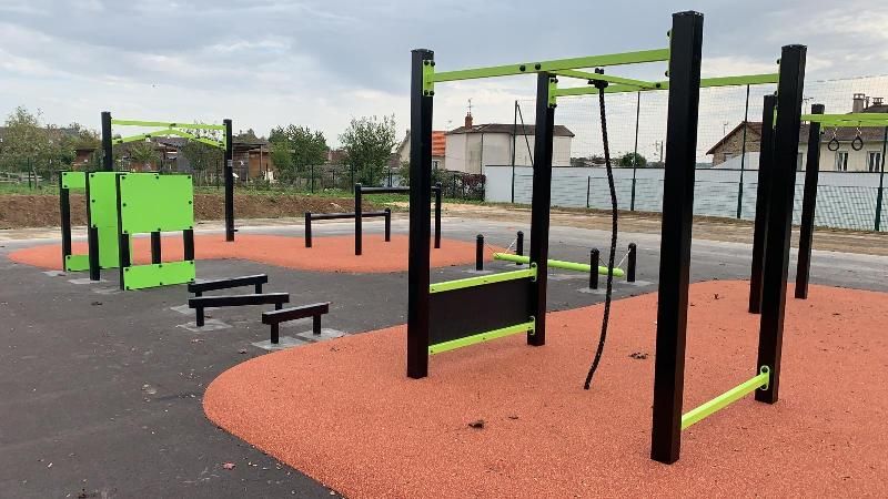 Balancier corde - Parcours sportif - Gamme Ninja_1