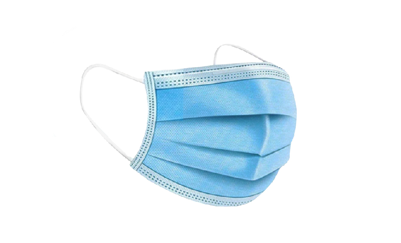 Masque médical jetable - 3 couches - Pack de 50 ex - Réf: RV004X - Norme EN 14683-2019 TYPE IIR_1
