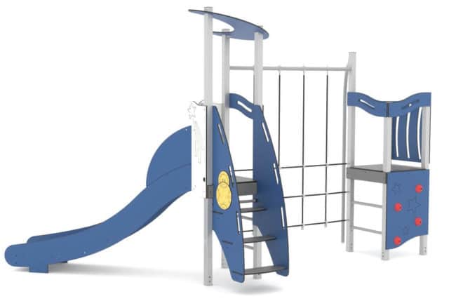 Structure multi-activités métallique Astra - 1KAST0003-01 - Ludoparc - pour enfants dès 2 ans, capacité 14 personnes_1