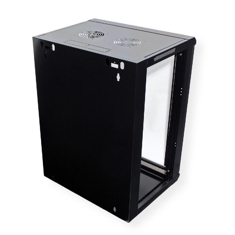 VALUE Armoire murale 15 UH (HxLxP) 768x570x600mm , noir_1