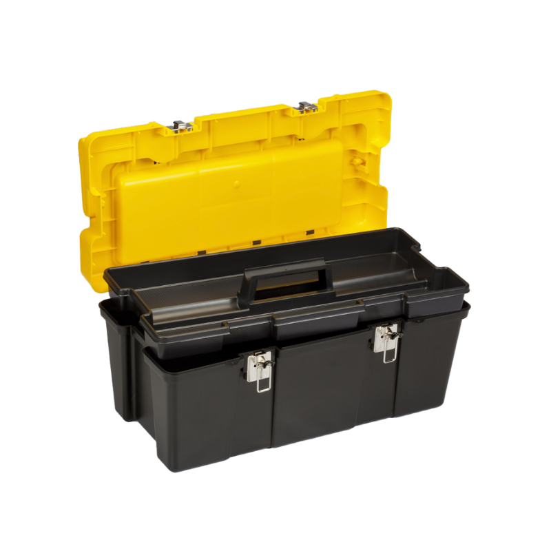 Boite à outils avec plateau amovible et organiser_1