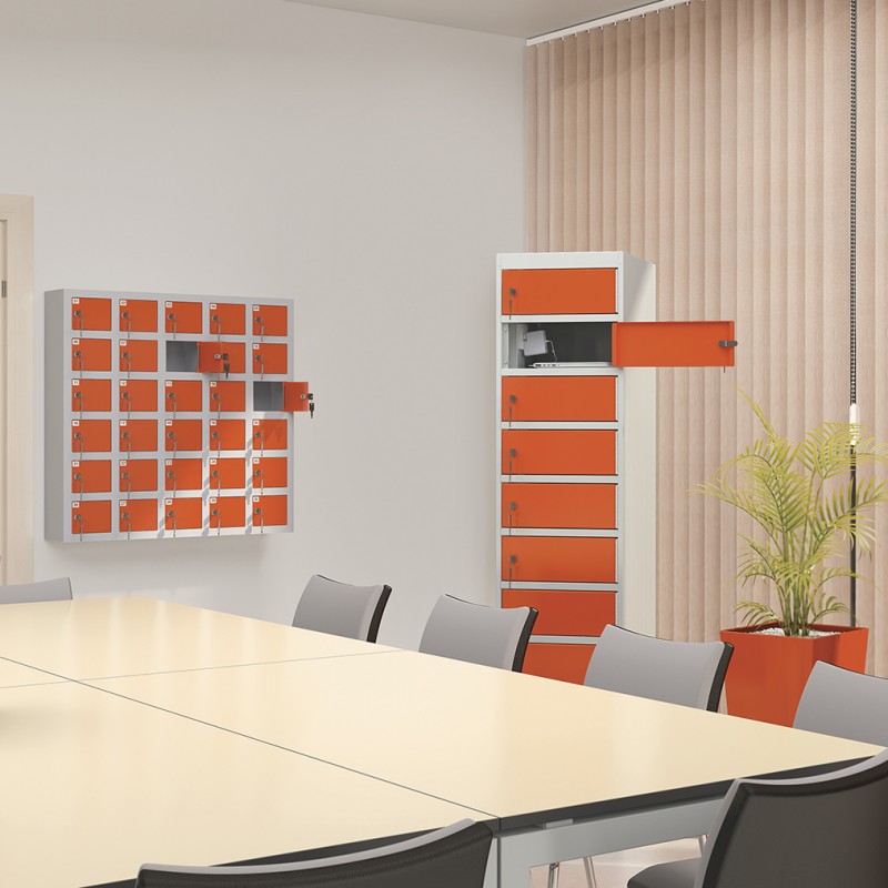 CASIER SÉCURISÉ POUR MOBILES ET ORDINATEURS dans les bureaux, établissements scolaires, bibliothèques_1