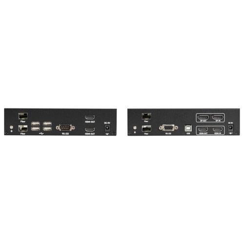 Extender KVM KVX sur fibre optique - 4K, dual-head, HDMI/Displayport_1