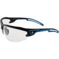 Lunettes de chantier polycarbonate - Design sport - Branches souples bi-matières - Référence ASO2IN_1