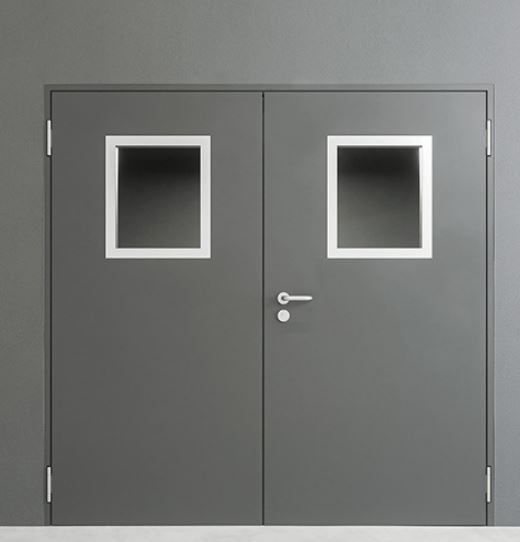 Porte affleurante - Profil de design FB par Teckentrup - Design moderne, protection RC4, isolation acoustique jusqu'à 42dB_1